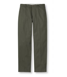 Double L Chinos, Natural Fit Plain Front