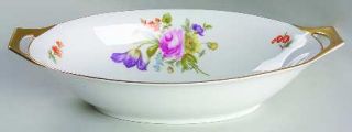 Thomas Lakewood 11 Oval Vegetable Bowl, Fine China Dinnerware   Multimotif Flor