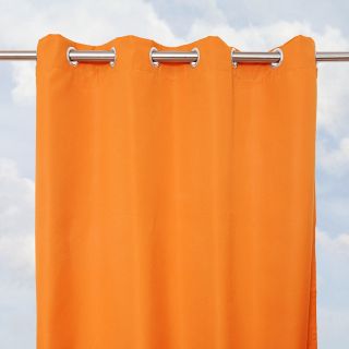 Sunbrella Bay View Tuscan 96 inch Outdoor Curtain Panel (Tuscan Materials: Sunbrella FabricWeatherproof Dimensions: 96 inches x 50 inchesWeight: 2 pounds  )