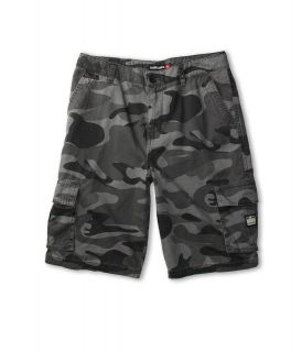 Quiksilver Kids Sue Fley Camo Walkshort Boys Shorts (Gray)
