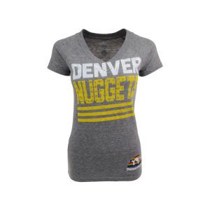 Denver Nuggets adidas NBA Womens Backcourt Triblend Vneck
