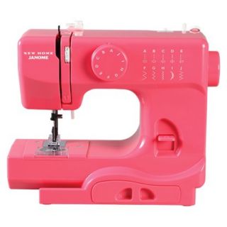 Janome Compact Sewing Machine   Pink