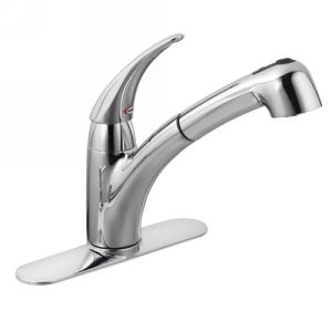 Moen 7560C Extensa Single Handle Kitchen Faucet with Pullout Spray