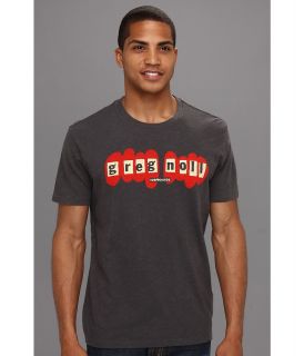 Lucky Brand Gregg Noll Logo Tee Mens T Shirt (Gray)