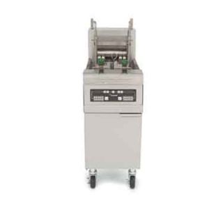Frymaster / Dean Open Split Fryer Lifts Timer Controls 50 lb Capacity Melt Cycle Stainless 208/1V