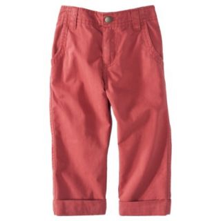 Cherokee Infant Toddler Boys Chino Pant   Cardinal Red 12 M