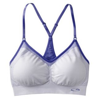 C9 by Champion Womens Seamless Bra With Removable Pads   Amparo Blue S