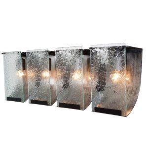 Varaluz VRZ 160B04 Rain 4 Light  Vanity