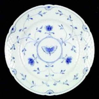Bing & Grondahl Butterfly Dinner Plate, Fine China Dinnerware   Blue Butterfly C