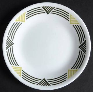 Corning Global Stripes Bread & Butter Plate, Fine China Dinnerware   Livingware,