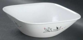 Corning Royal Lines Soup/Cereal Bowl, Fine China Dinnerware   Black Outlined Flo