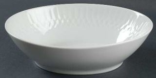 Noritake Snowden 9 Oval Vegetable Bowl, Fine China Dinnerware   All White, Embo