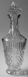 Waterford Maeve (Cut) Wine Decanter with Stopper   Cut Vertical & Criss Cross On