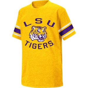 LSU Tigers Colosseum NCAA Youth Football Short Sleeve T Shirt