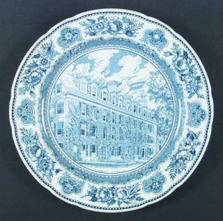 Wedgwood Yale University Blue (Not Embossed) Dinner Plate, Fine China Dinnerware