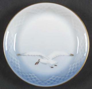Bing & Grondahl Seagull 3 Ashtray, Fine China Dinnerware   Blue Background, Sea