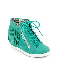 Dolce Vita Girls Pogo High Top Sneakers   Turquoise