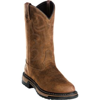 Rocky 11in. Branson Roper Waterproof Western Boot   Brown, Size 6 1/2, Model#