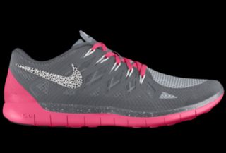 Nike Free 5.0 iD Custom (Wide) Womens Running Shoes   Grey