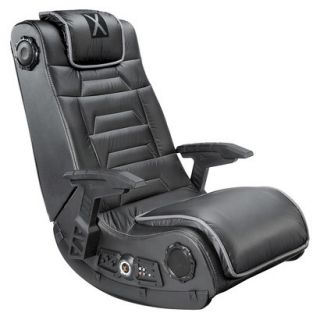 Gaming Chair: X Rocker Gaming Chair   Black/Grey