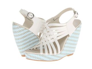 DOLCE by Mojo Moxy Rosanna Womens Wedge Shoes (White)