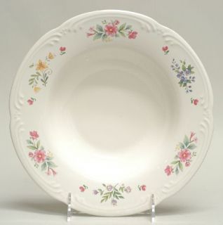 Pfaltzgraff Meadow Lane Large Rim Soup Bowl, Fine China Dinnerware   Stoneware,