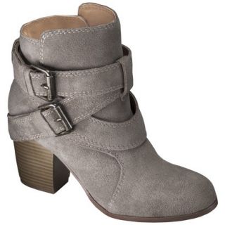 Womens Mossimo Supply Co. Jessica Suede Strappy Boot   Taupe 9.5