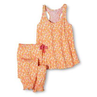PJ Couture Pajama Set   Pink Floral L