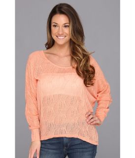 Rip Curl Folklore L/S Top Womens Long Sleeve Pullover (Pink)