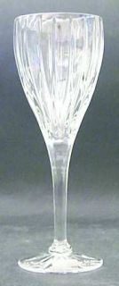 Mikasa Tiara Wine Glass   Clear, Vertical Cut Bowl & Base