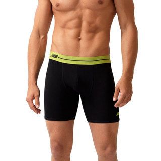 New Balance Mens Essential Black Trunks (pack Of 2 Pairs)