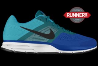 Nike Air Pegasus+ 30 iD Custom (Wide) Womens Running Shoes   Blue