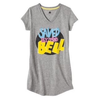 Vintage Juniors Dorm Tee   Saved By The Bell Grey S