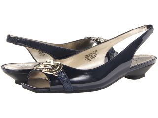 Anne Klein Jannah Womens Sling Back Shoes (Navy)