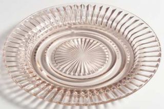 Anchor Hocking Queen Mary Pink Bread & Butter Plate   Pink, Depression Glass