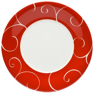 Red Vanilla Panache Rouge Salad Plates (set Of 6) (Red/white Number of pieces: Six (6)Dimensions: 8.5 inchesMaterials: Ultra strong porcelainCare instructions: Microwave and dishwasher safeBrand: Red vanilla )