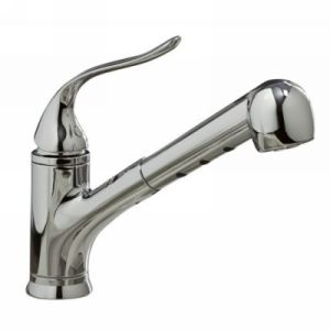 Kohler K 15160 CP Coralais Single Handle Kitchen Faucet with Pull Out Spray