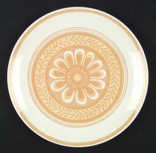 Royal (USA) Casablanca Dinner Plate, Fine China Dinnerware   Cavalier, Yellow Fl