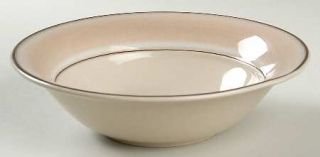 Mikasa Coral Soup/Cereal Bowl, Fine China Dinnerware   Jewel Stone,Taupe&Coral B