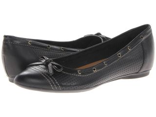 Clarks Poem Cottage Womens Flat Shoes (Black)