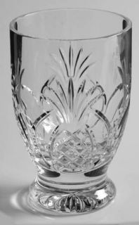 Waterford Pineapple Hospitality Footed Tumbler   Clear,Pineapple Cut,No Trim