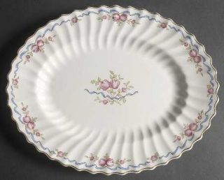 Royal Doulton Beverley, The 14 Oval Serving Platter, Fine China Dinnerware   Pi
