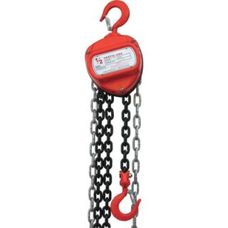 Vestil Hand Chain Hoist   1 Ton Lift Capacity, Model# HCH 2 15