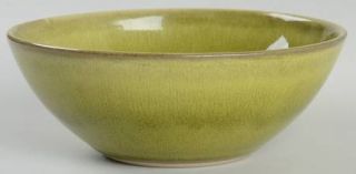 Jars France Moss Soup/Cereal Bowl, Fine China Dinnerware   France,All Green,Coup