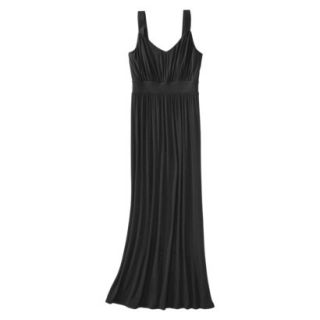 Merona Petites Sleeveless Maxi Dress   Black XLP