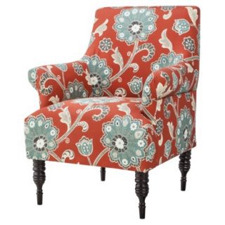 Skyline Accent Chair Upholstered Chair Candace Upholstered Arm Chair   Floral