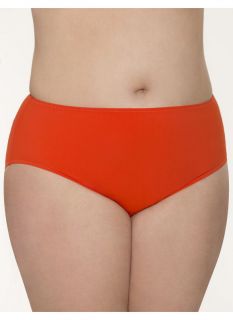 Lane Bryant Plus Size Bikini bottom by Gottex     Womens Size 16W, Tangerine