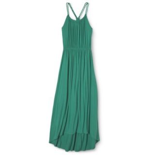 Merona Womens Knit Braided Strap Maxi Dress   Acacia Leaf   XXL