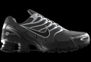 Nike Shox Turbo+ VI iD Custom Mens Running Shoes   Black