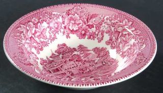 Wedgwood Avon Cottage Pink (Smooth) Rim Cereal Bowl, Fine China Dinnerware   Pin